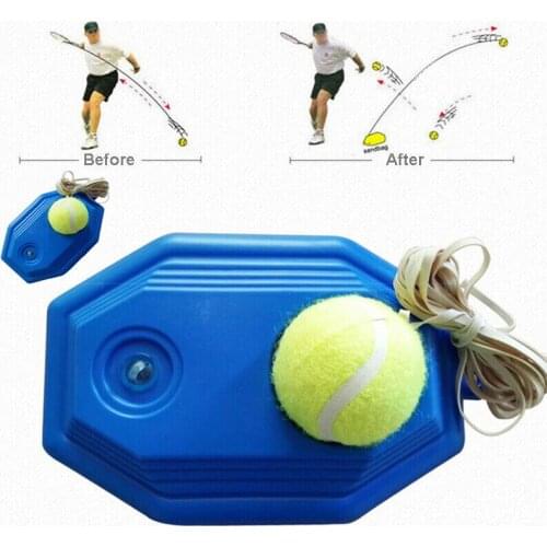 Tennis Trainer Rebound Ball Tennis Trainer Equipment Trainer Base Self-study Training Gear for Beginner