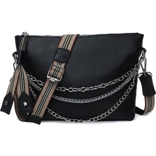100% Genuine Leather Women handbag Fashion Chain women Shoulder Bag Designer Luxury Female Crossbody bags Designer Cowhide Totes
