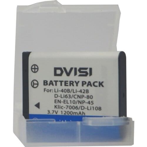 Np-45 Li-42B Li 42B Li42B Li-40B Camera Battery+case for OLYMPUS U700 U710 FE230 FE340 FE290 FE360 U1040 X915 VR320 VR330