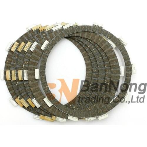 Free Shipping motorcycle Friction Clutch wood Set For Honda VT500C Shadow 500 83-86/VT500FT Ascot 83-84(5+1PCS) Clutch Plates
