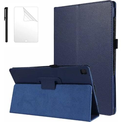 PU Leather Case For Samsung Galaxy Tab S6 Lite 10.4 SM P610 P615 2020 Tablet cover Stand Case Leather Smart cover +FilmGift