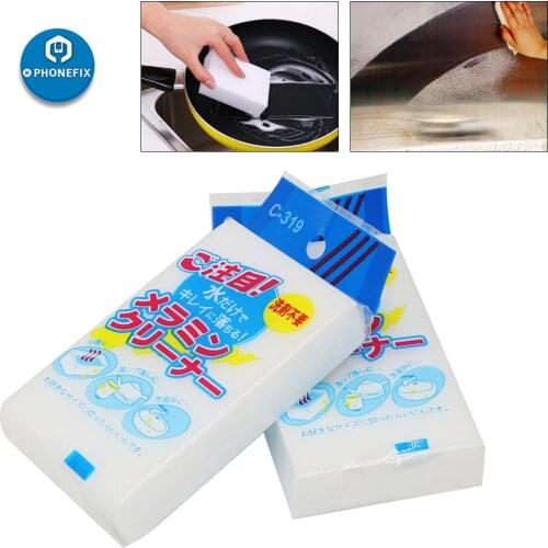Sponge Magic Eraser for Removing Dust Cleaning Cotton Kitchen Gadgets Accessories Descaling Clean Rub Pot Kitchen Tools