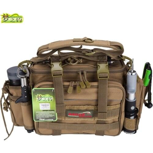 Dream fishing tackle boiling point series of new leg bag, rod bag versatile package M25 Multifunction Fishing gear bag