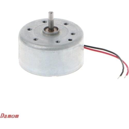 Mini Micro 300 Solar Power Motor 5500RPM DC 3V -6V Toys Parts Damom