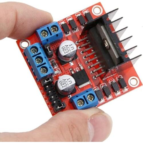 L298N Driver Board Module L298 Stepper Motor Smart Car Robot Breadboard Peltier High Power Dual H Bridge DC Stepper Motor 1 Pcs