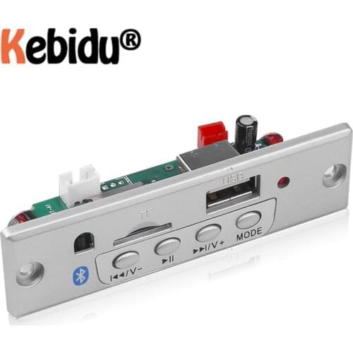 Kebidumei Bluetooth 5.0 Mp3 Decoder WMA WAV FLAC APE Decoder Board Audio Module USB TF Car MP3 Player