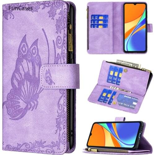 Marble Cases For Xiaomi telefoon Redmi 9C High-Grade Pouch Case sFor Xiaomi Redmi funda 9C Cellphone Wallet Phone Shell Caso