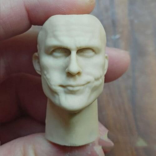 1/6th Joker Heath Ledger Normal Hair Transplant Version Available Hair Set White Color For 12inch DIY Figures Collectable