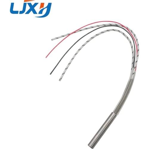 LJXH Heating Element Mould Cartridge Heater with Type K Thermocouple 8x50mm/8x60mm/8x70mm/8x75mm Wattage 130W/150W/180W/190W