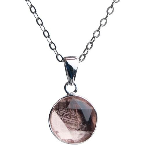 Genuine Natural Gibeon Iron Meteorite Stone Women STAR OF DAVID Pendant 10mm 12mm Shape Pendant AAAAA