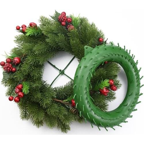 Christmas wreath plastic accessory scrapbooking flowers household products wedding Background match home decoration accessories