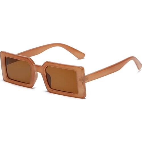 Women Square Sunglasses Fashion Vintage Brand Small Rectangle Female Sun Glasses for Men Retro Eyes Eyewear UV400