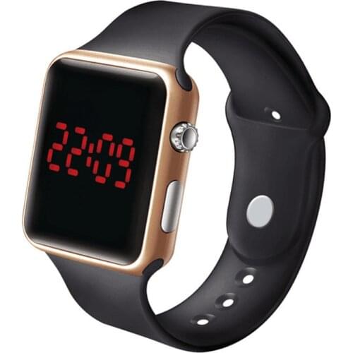 LED Digital Watch For Women Waterproof Sports Mens Watches Silicone Bracelet Wristwatch Electronic Clock Saat Horloges Vrouwen