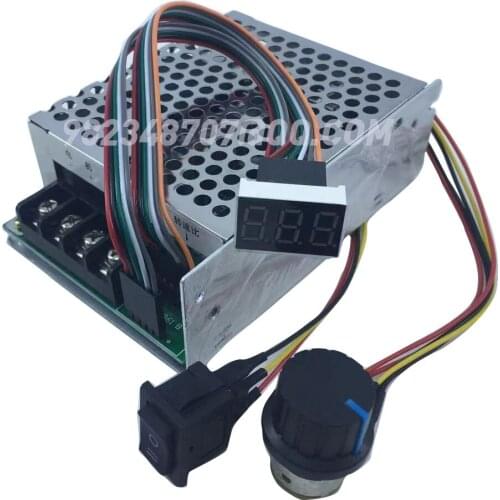 40A two-way forward rotation reverse rotation DC motor speed controller with digital display scale tachometer 12V24V36V48V