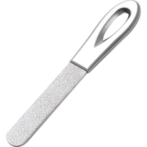 1 Pc Professional Stainless Steel Nail File Reuse Double Side Fold Grinding Rod Manicure Pedicure Scrub Nail Arts Tools