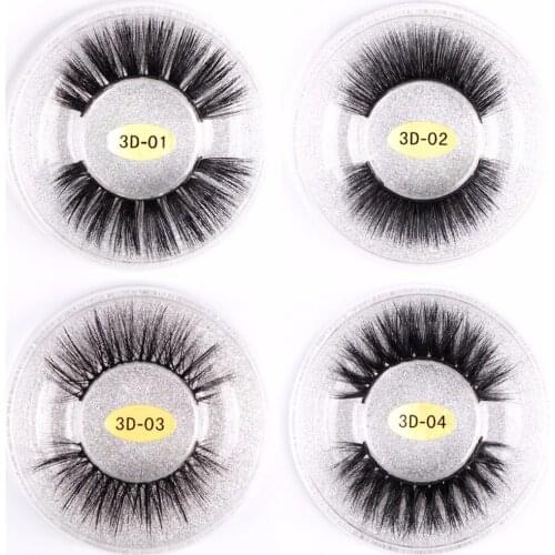 20 pairs (3D01-3D13) wholesale 3D Faux Mink Eyelashes ( Without Cases ) Only Lashes from Aniya Lashes Factory