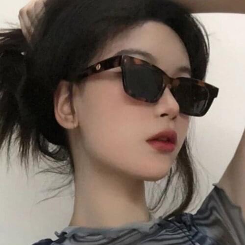 2021 Women Small Rectangle Vintage Sunglasses Brand Designer Retro Points Glasses Lady Square Eyeglasses Shades Female oculos