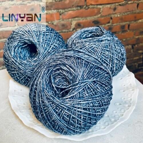 300g Cotton Yarn for knitting Acrylic yarn T shirt yarn Baby chunky knit sweater Crochet yarn Crochet threads Bulky yarn ZL49