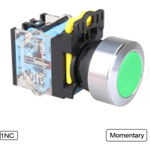 5 PCS Push button switch Flush button Latching OR Momentary Waterproof IP65 LA115-B5-11-G