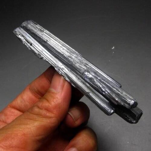 64G/110mm!!! Cristal-de-Stibnite-Stibine - crystals and stones healing Mineral specimen Home Decor feng shui decoration x0010