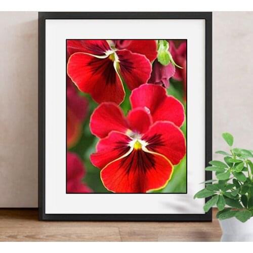 Diamond Embroidery Sale Diamond Mosaic Flowers Picture Of Rhinestones Diamond Painting Cross Stitch Full Drill Round