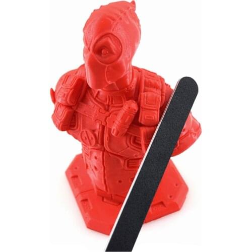 3D Printer Parts 3D model manual mold double-sided polishing rod sandpaper polishing tool for Ender 3 Sapphire pro Bluer