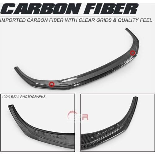 For HYUNDAI 16-19 i30n MK3 CS Style Front Lip Bumper Splitter Under Spoiler Exterior Accessories kits (5 Door Hatch Back Model)