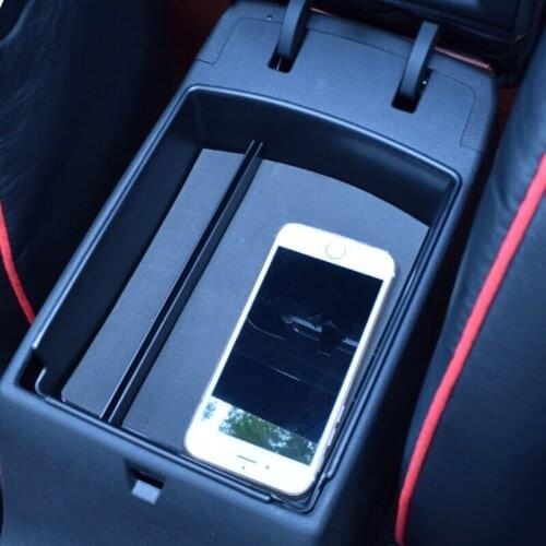 For Hyundai Elantra 2017 ABS Plastic Car Armrest Storage box Grid Cover Trim Car Styling accessories 1Pcs