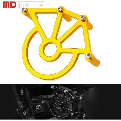 For Triumph Hinkley Bonneville T100 SE Thruxton 900 Scrambler Speedmaster Motorcycle Sprocket Cover Chain Case Guard Protection