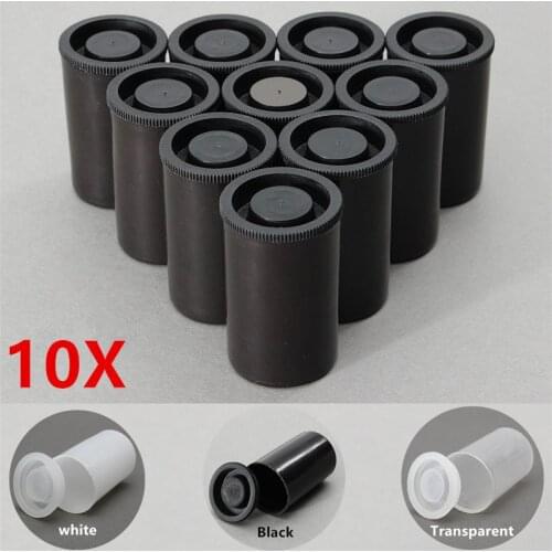 10Pcs 35mm Multifunction Empty Bottle Film Cans Canisters Containers Watercolor Paint Pigment Box Palette DIY Craft