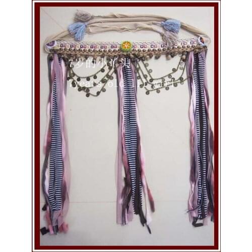 Tribal Belly Dance Belts With Strip Tribal Gothic Delts BH69-56