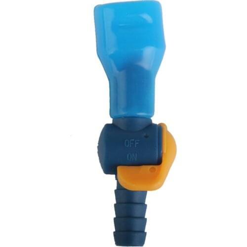 Blue Water Bag Mouth Suction Piping Nozzle Universal Hydration Pack Nozzles Replacement Tool for Hiking Camping Cycling