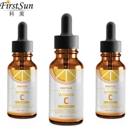 Firstsun Vitamins VC Hyaluronic Acid Hydrating Brightens Skin Tone Moisture replenishment for face skin Face Serum Skin Care