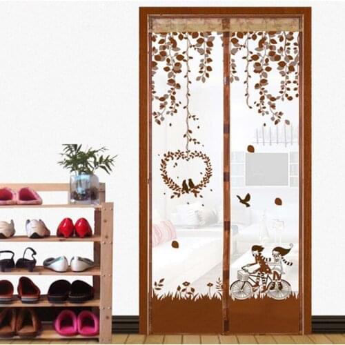 Summer Magnetic Anti Mosquito Insect Fly Bug Door Window Curtain Hands-free Net Mesh Door Screen Bedroom Kitchen Curtain