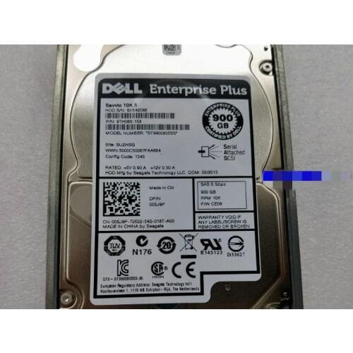DELL ST9900805SS 6GB 900G 10K SAS 2.5' 05J9P 005J9P EQ hard drive hdd