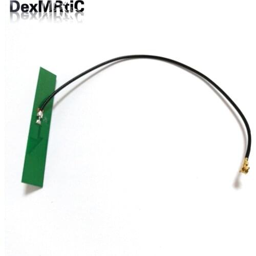1piece Wifi Antenna 2.4G 3dbi gain with IPEX inner internal antenna connector Bluetooth notebook PCB antenna NEW Wholesale