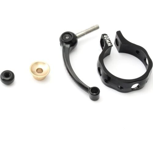 40mm Aluminum Alloy Bicycle Seatpost Clamp Seat Tube Clamp MTB Bike Seat Tube Clip Bike Parts Saddle Seat Clamp