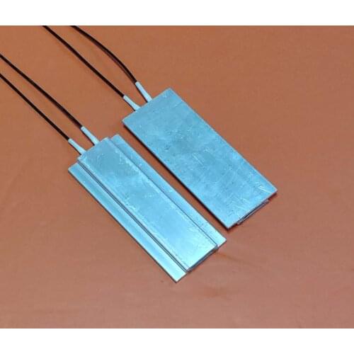 5/10pcs Low-temperature high-power PTC self-limiting temperature heater heating plate heating plate 100*40mm 220v100w80-90degree