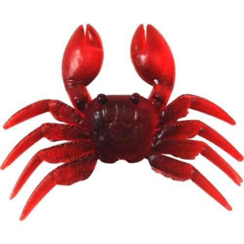 5Pcs 8cm Fishing Artificial Lure Wobbler Crab Shaped Swim Bait Tackle Fishing Artificial Lure