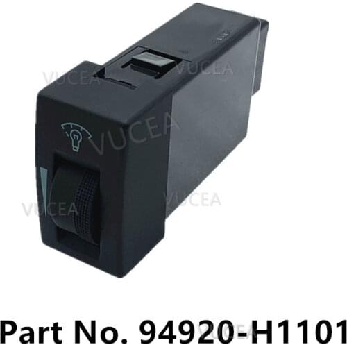 94920-H1101 Illumination Rheostat Assembly Control Dashboard brightness adjustment switch button for hyundai Terracan 2001-2007