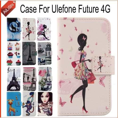 AiLiShi Factory Direct! For Ulefone Future 4G Case Flip Holder Wallet Leather Case Protective Cover Bag 100% Special Phone
