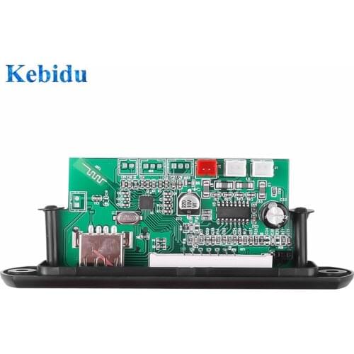 12V Bluetooth Car Mp3 Player Mp3 Decoder Board 2*15w Amplifier Mp3 Bluetooth Module Audio Accessories With Fm Radio
