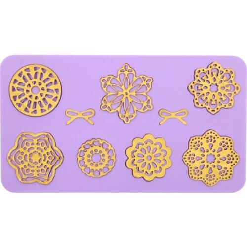 Free Shipping butterfly lace Silicone Fondant baking Paste Mold DIY Cake Decorating Polymer Clay Resin Candy diy Super Sculpey