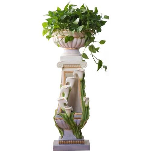 TV Cabinet Living Room Furnishing Household Creative European Water Fountain Home Decorations home decor vintage home decor