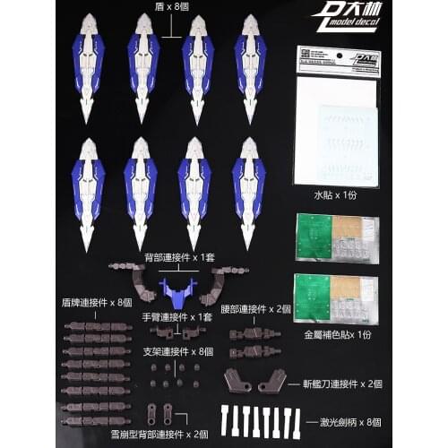 MG MB 1/100 Gundam Astraea Avalanche-Exia Shield Modifications General accessories Action figure Assemble Model Toys