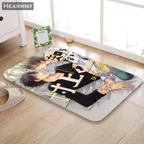 Nice Yaoi Anime Doormat Outdoor Floor Mat Home Creative Mat Super Soft Absorbent Bathroom Door Entrance Mat 40X60cm,50x80cm