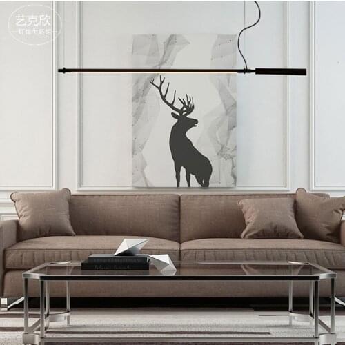 Post Minimalist Led A Chandelier Originality Arts A Living Room Restaurant Bar Counter Lamp Designer Model House A Chandelier