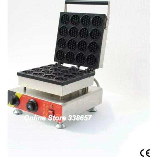 Profestional commercial 16 holes round waffle maker machine 220v/110v