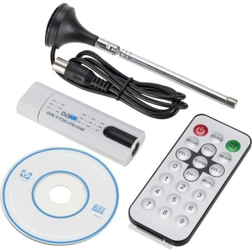 R58A Mini USB2.0 Digital DVB-T USB 2.0 Digital Video Broadcasting SDR+DAB+FM H DTV Tuner Receiver Stick