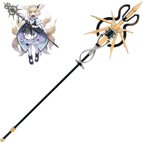 Game Arknights Suzuran Cosplay Prop Weapon Canes Wands Rhodes Island Supporter Cosplay Props Halloween Christmas Replica Prop